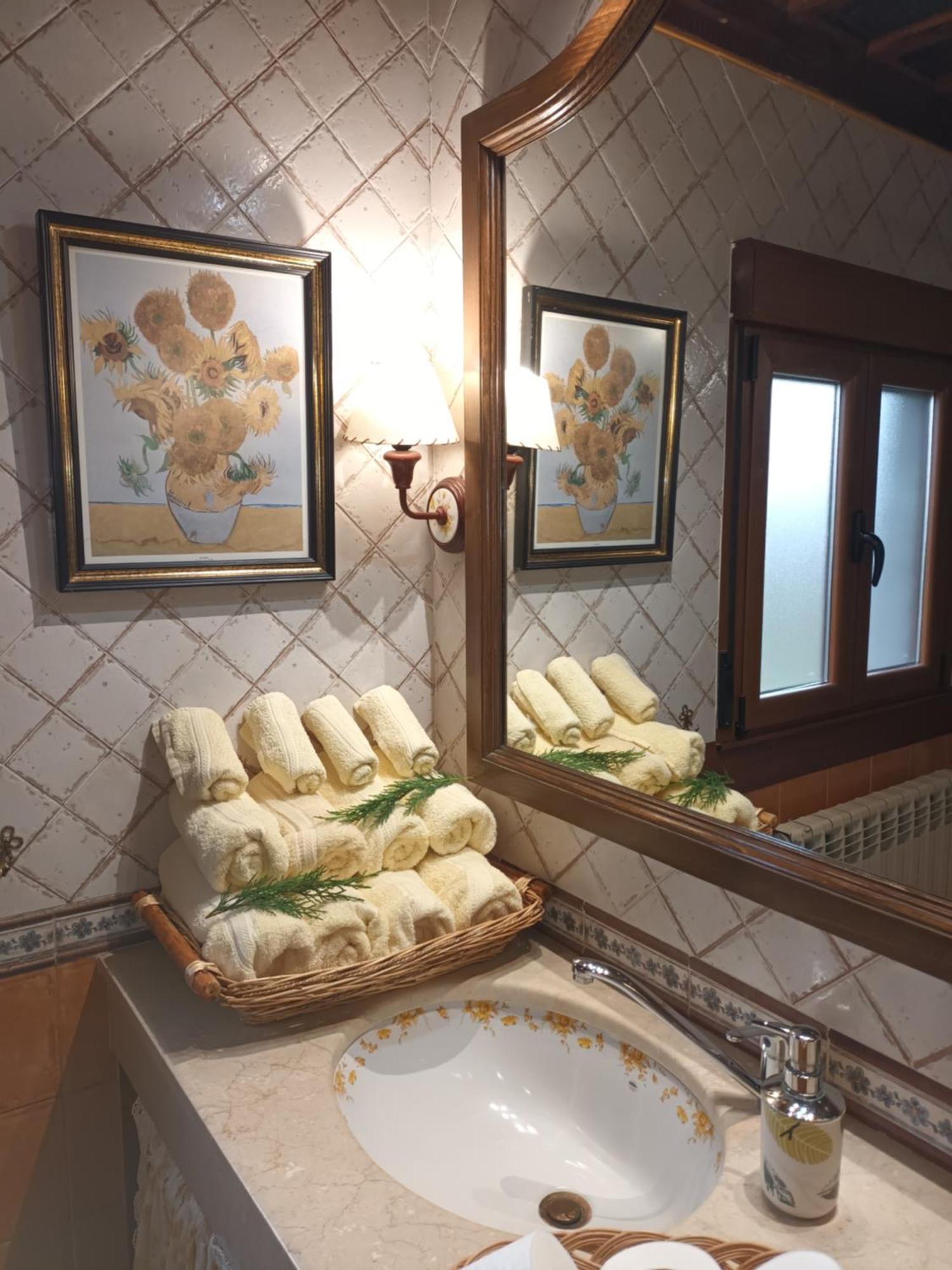 푸에블라 데 사나브리아 La Artesonada Casa Con Finca 빌라 객실 사진